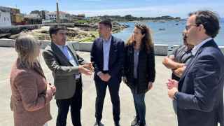 Firma de concenio de nueva depuradora de A Illa.