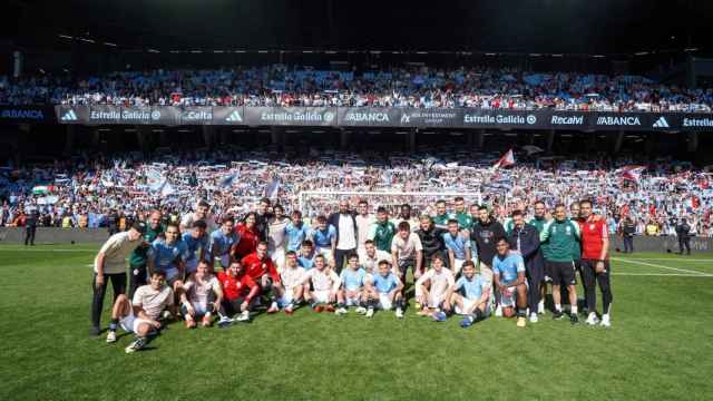 El Celta despide la temporada del Centenario con una fiesta y un empate en Balaídos
