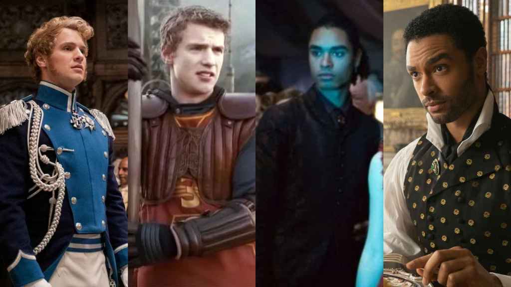 Freddie Stroma y Regé-Jean Page en sus intervenciones en 'Harry Potter' y 'Los Bridgerton'