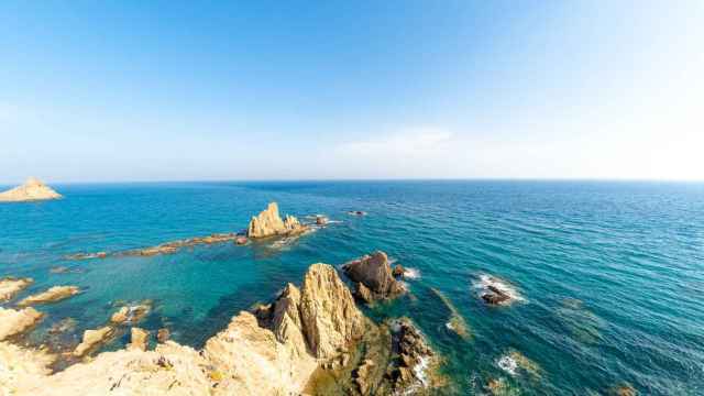 Costa en el Cabo de Gata, Almería.