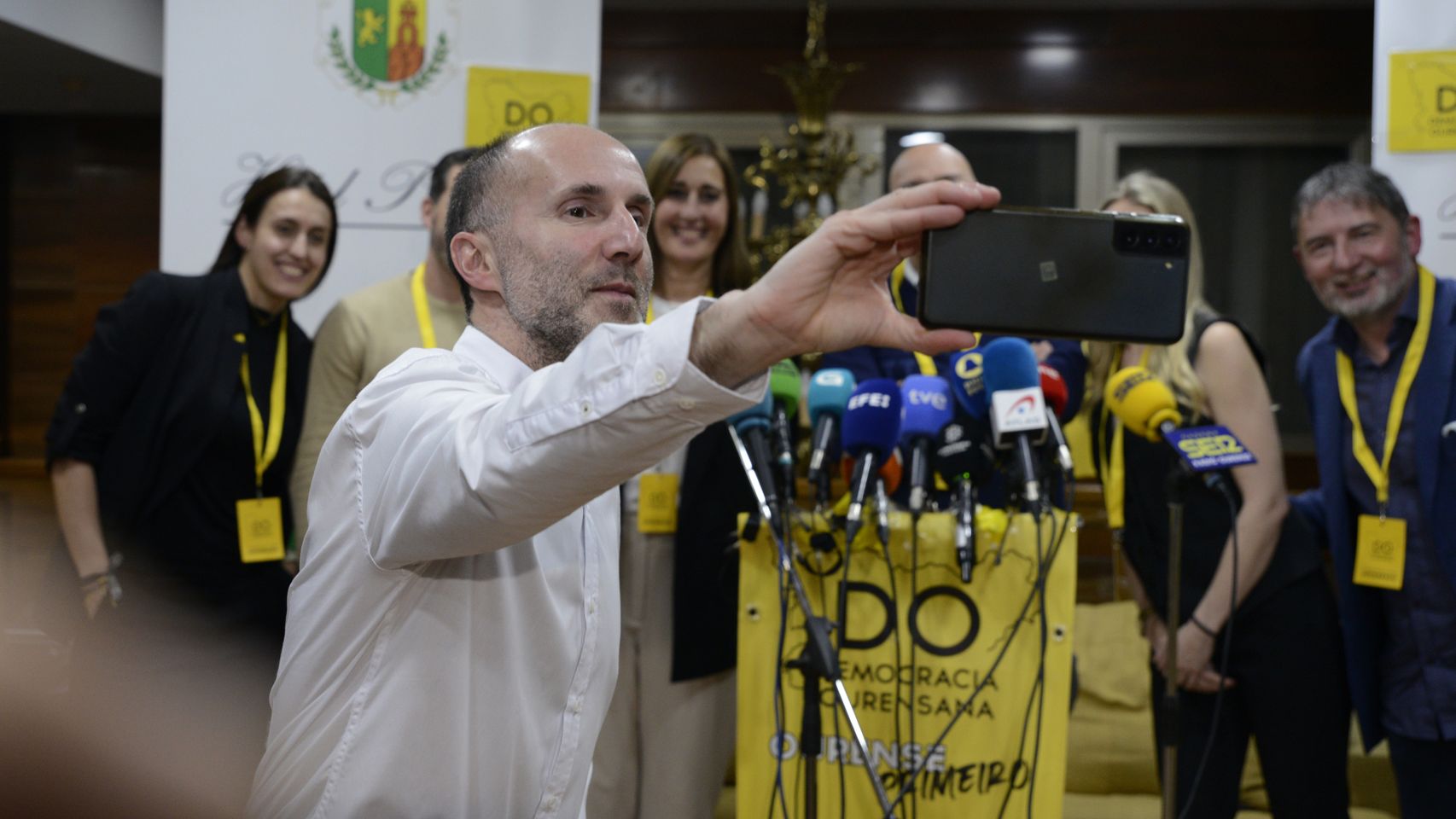 El alcalde de Orense, Gonzalo Pérez Jácome.