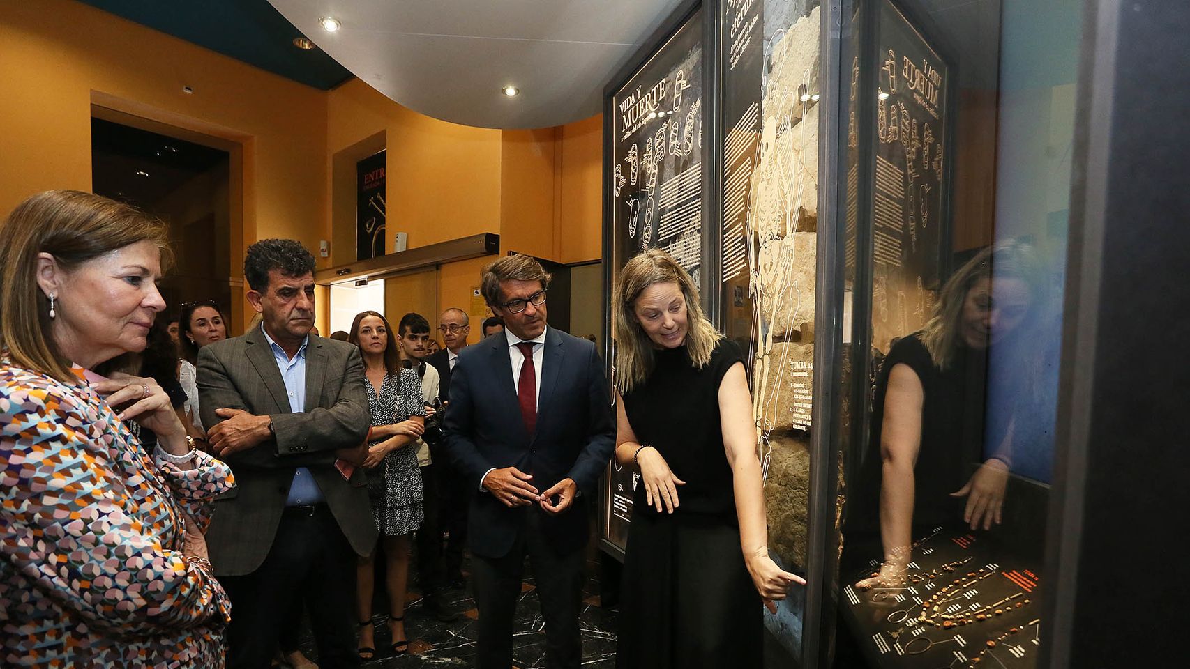 La inauguración de este espacio expositivo en el Marq este miércoles.