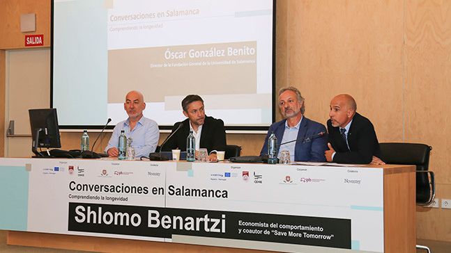 El destacado economista conductual Shlomo Benartzi, en la USAL