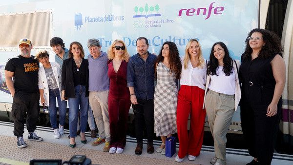 Los escritores invitados al acto 'Vuelve la literatura a todo tren'