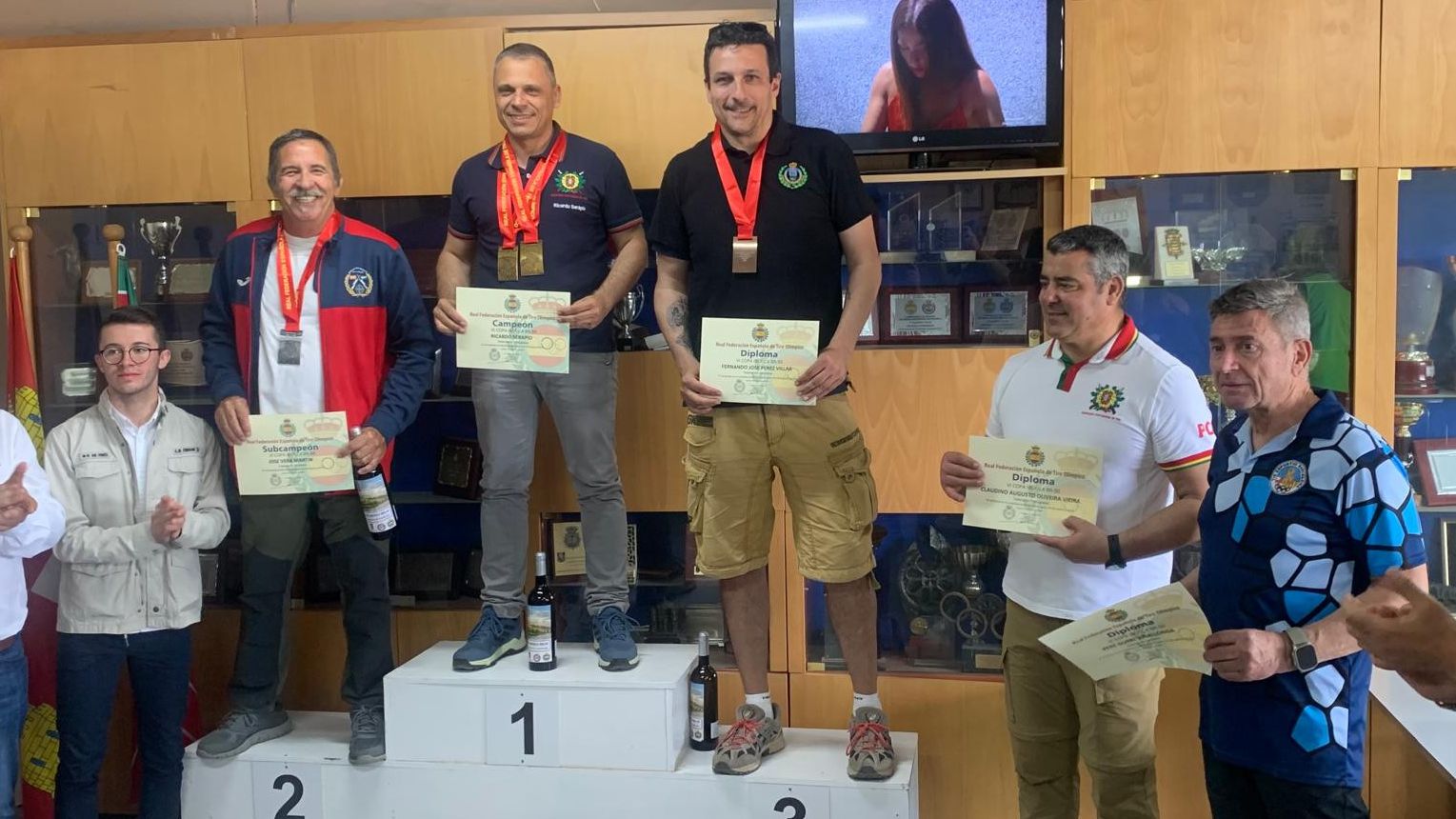 Entrega de premios de la VI Copa Ibérica BR – 50