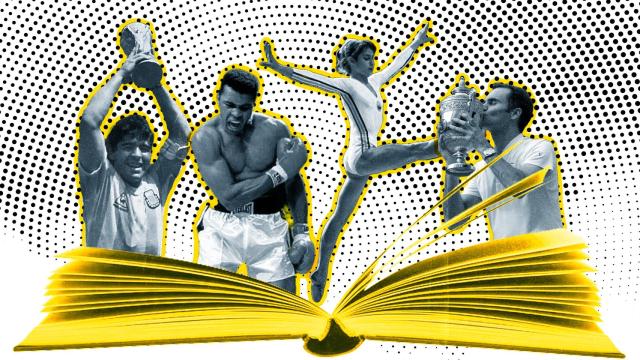 Diego Armando Maradona, Muhammad Ali, Nadia Comăneci y Roger Federer