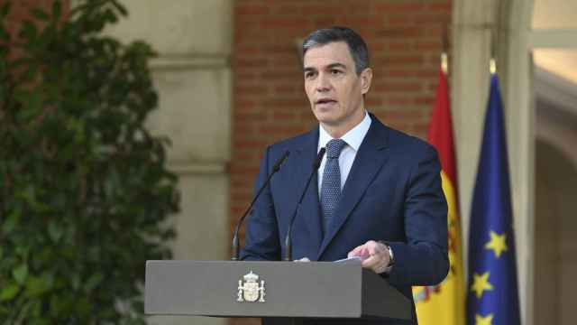 El presidente del Gobierno, Pedro Sánchez, este martes.