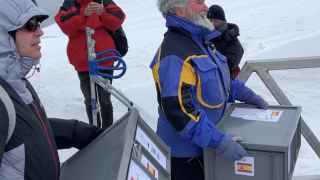 Las semillas de la Comunidad llegando al Banco de Semillas Mundial.