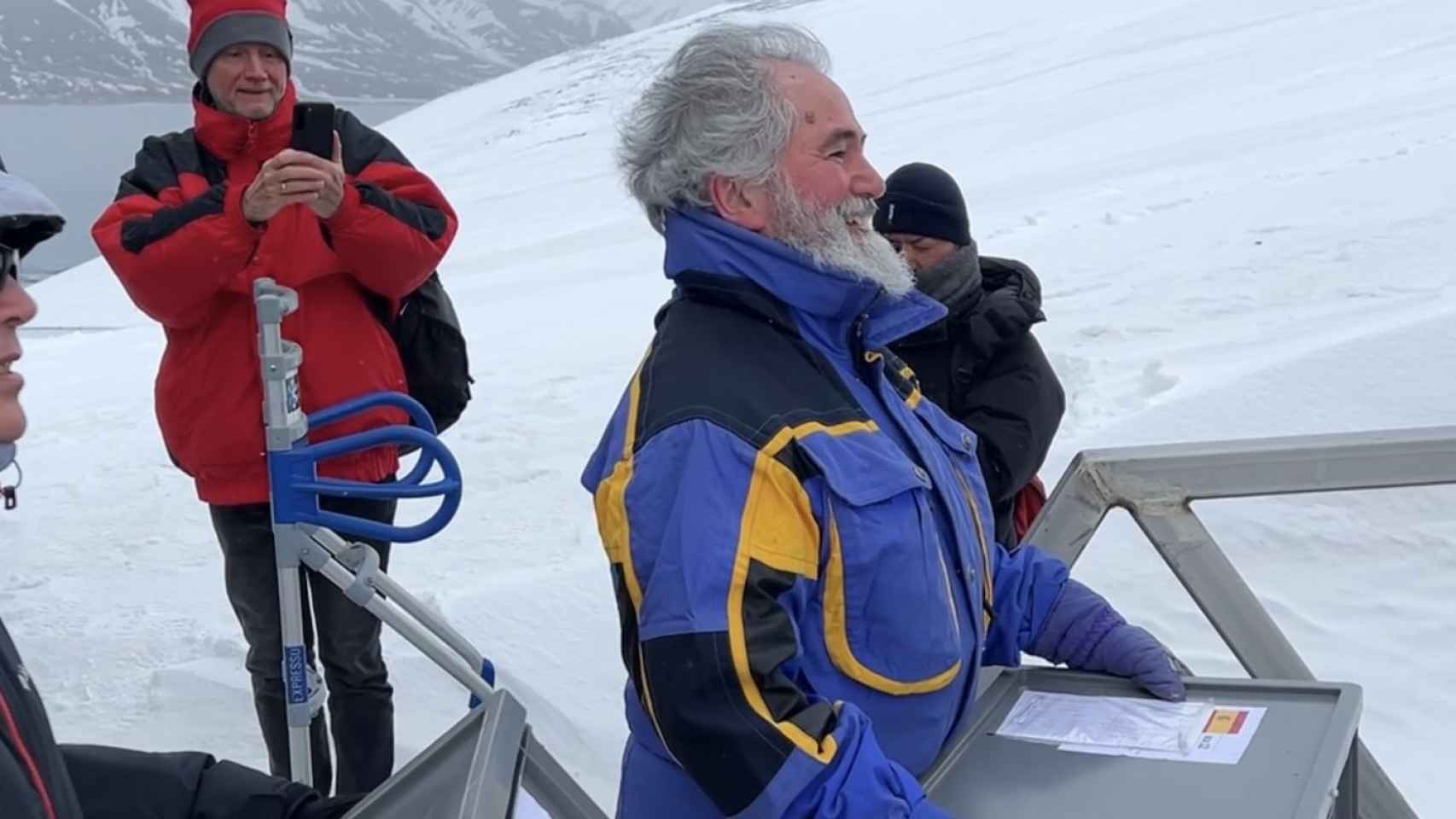 Las semillas de la Comunidad llegando al Banco de Semillas Mundial.