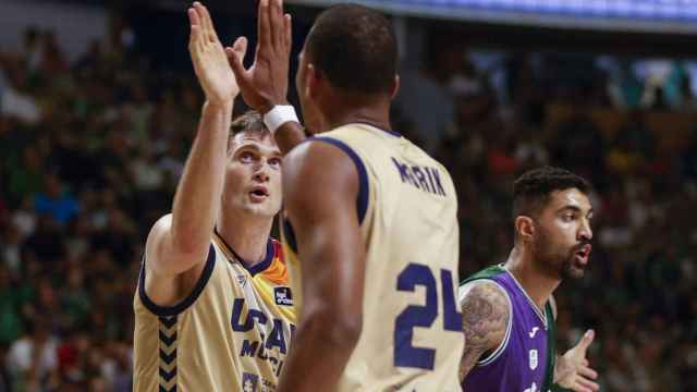 Momento del Unicaja vs. UCAM Murcia