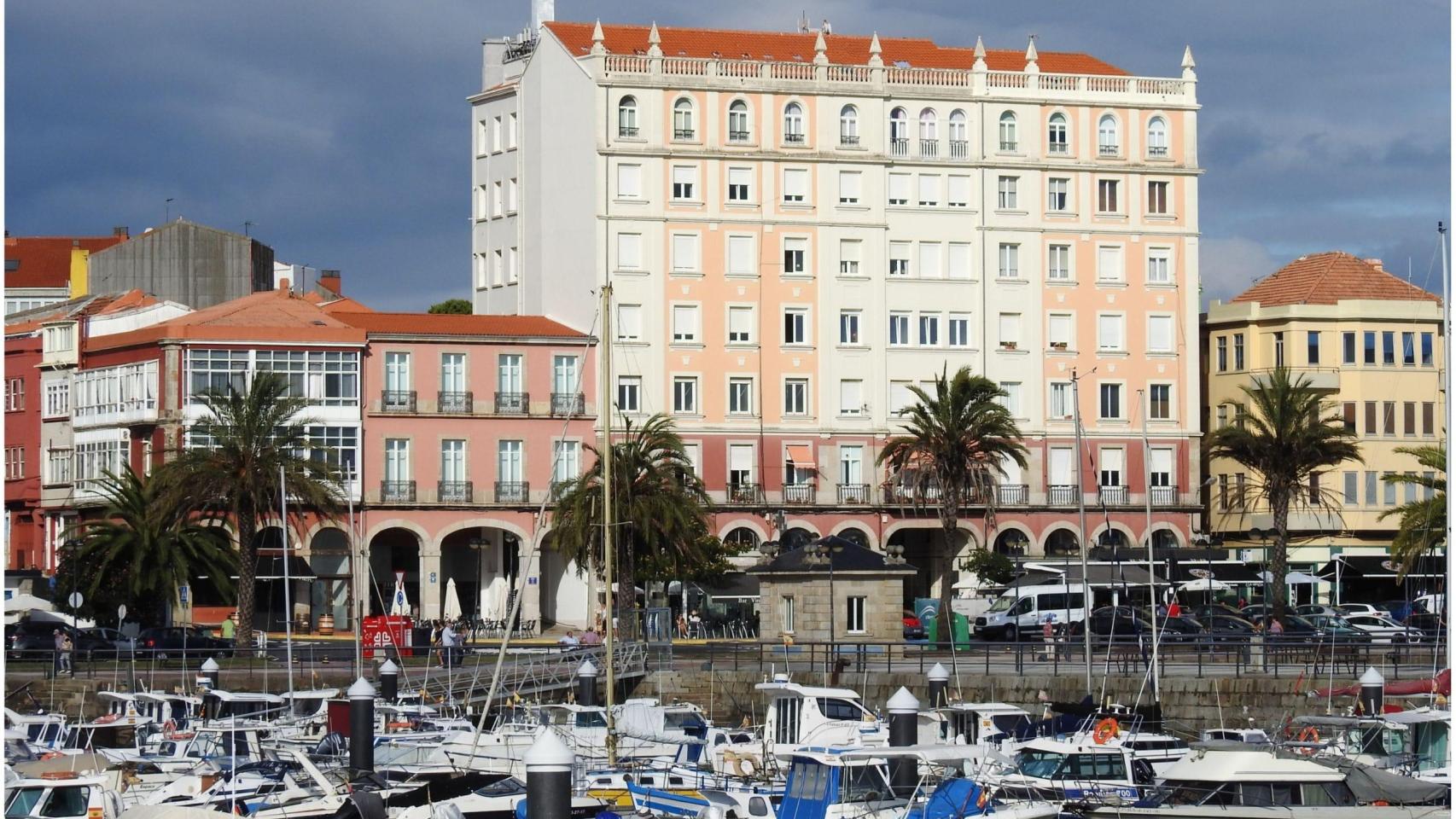 Barrio de Ferrol Vello, en Ferrol.