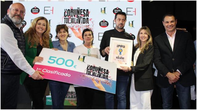 Acto de entrega del premio