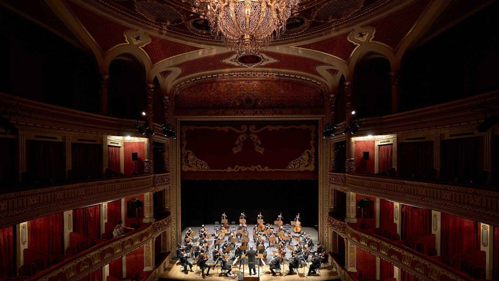 El teatro Lope de Vega.