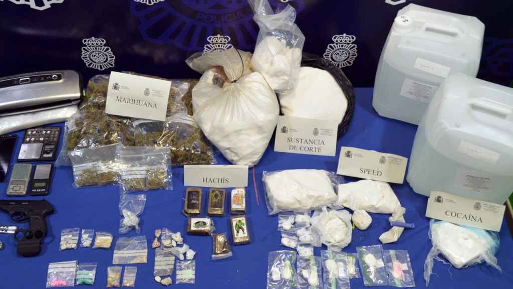 Droga incautada por la Policía Nacional