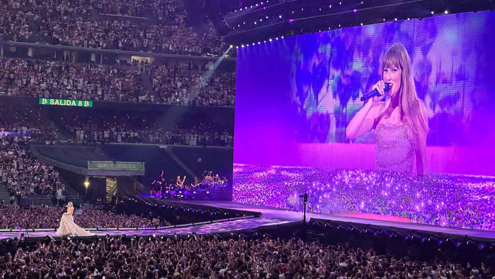 La brillante puesta en escena de Taylor Swift con la canción 'Enchanted'.