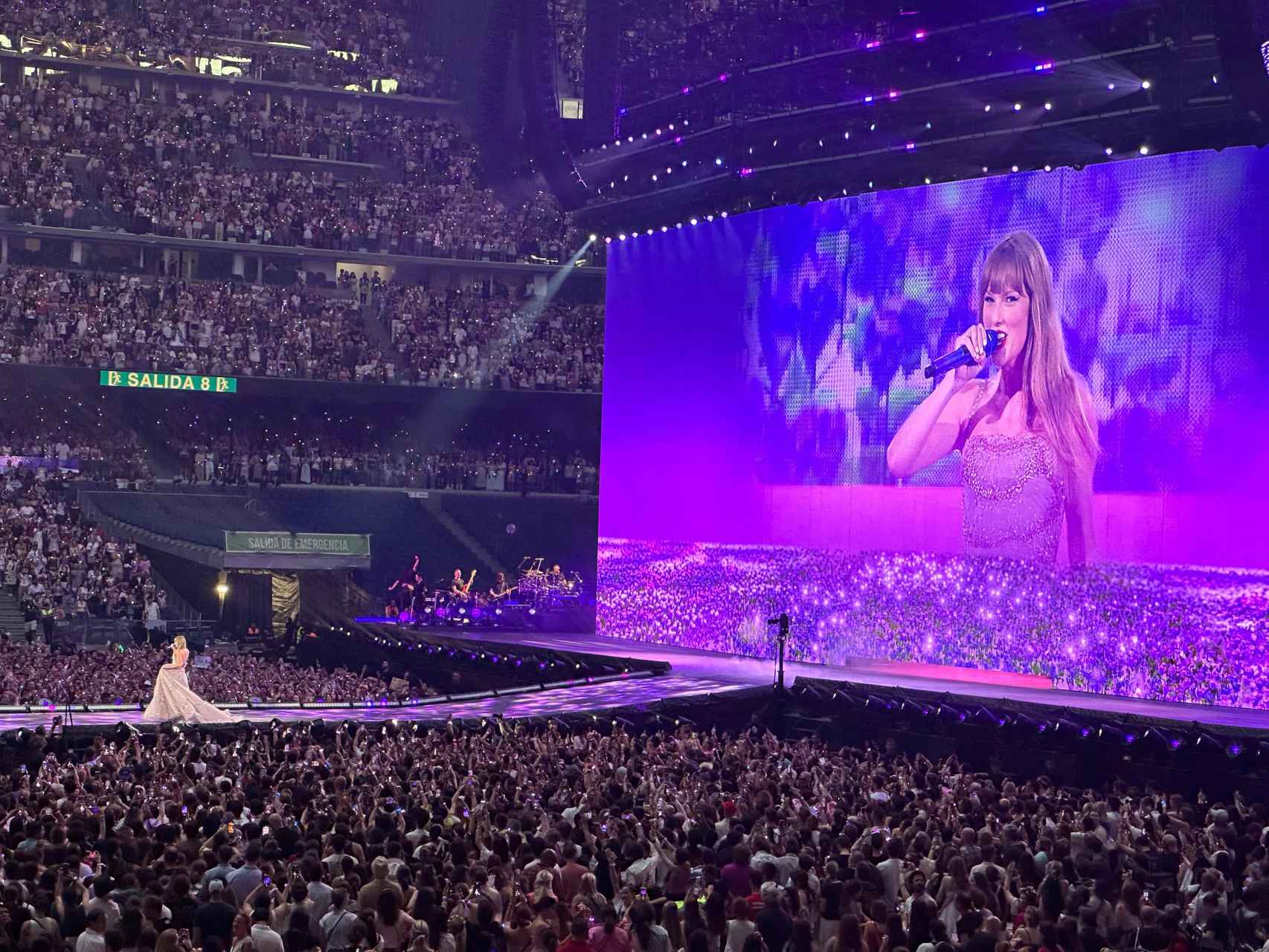La brillante puesta en escena de Taylor Swift con la canción 'Enchanted'.