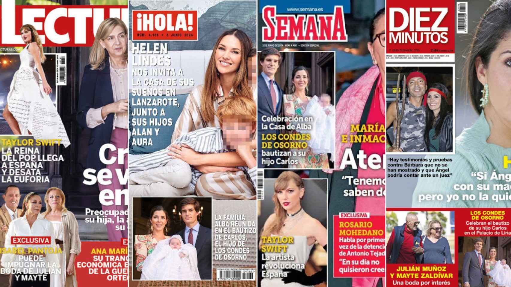 Portadas de revistas.
