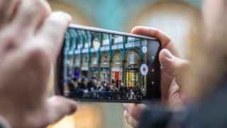 Usando un móvil Android de viaje