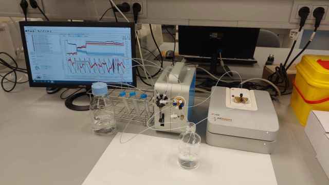 Algunos de los instrumentos que forman parte del proyecto SensoBac.