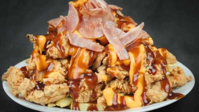 Una de las famosas lagrimitas de este bar del Aljarafe sevillano.