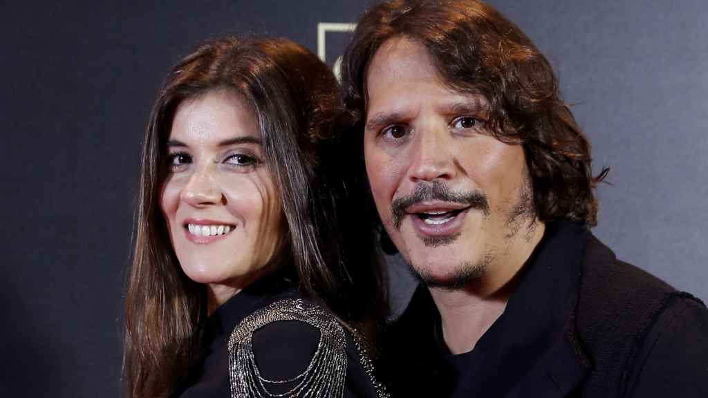 Marta Solaz y Sergio Peris-Mencheta en noviembre de 2018 en Madrid.