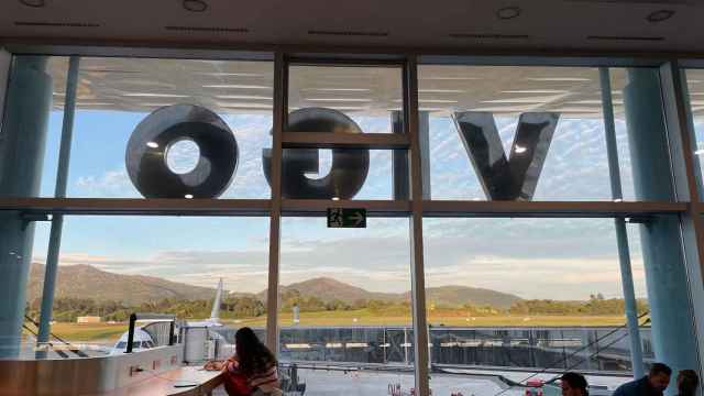 Aeropuerto de Peinador en Vigo.