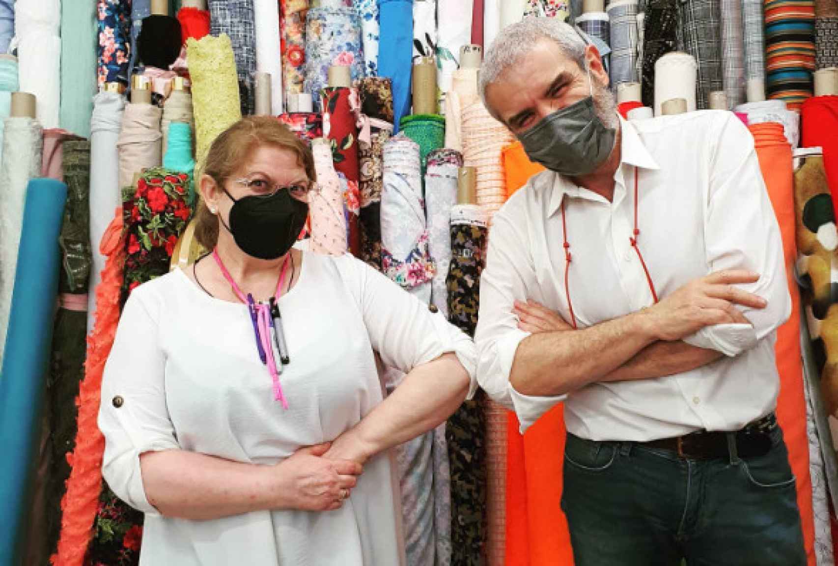 Fausta Di Nardo y Lorenzo Caprile