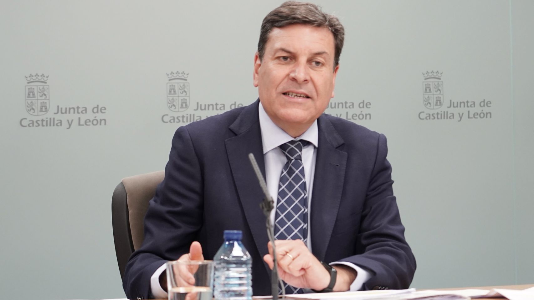 Carlos Fernández Carriedo, portavoz de la Junta de Castilla y León