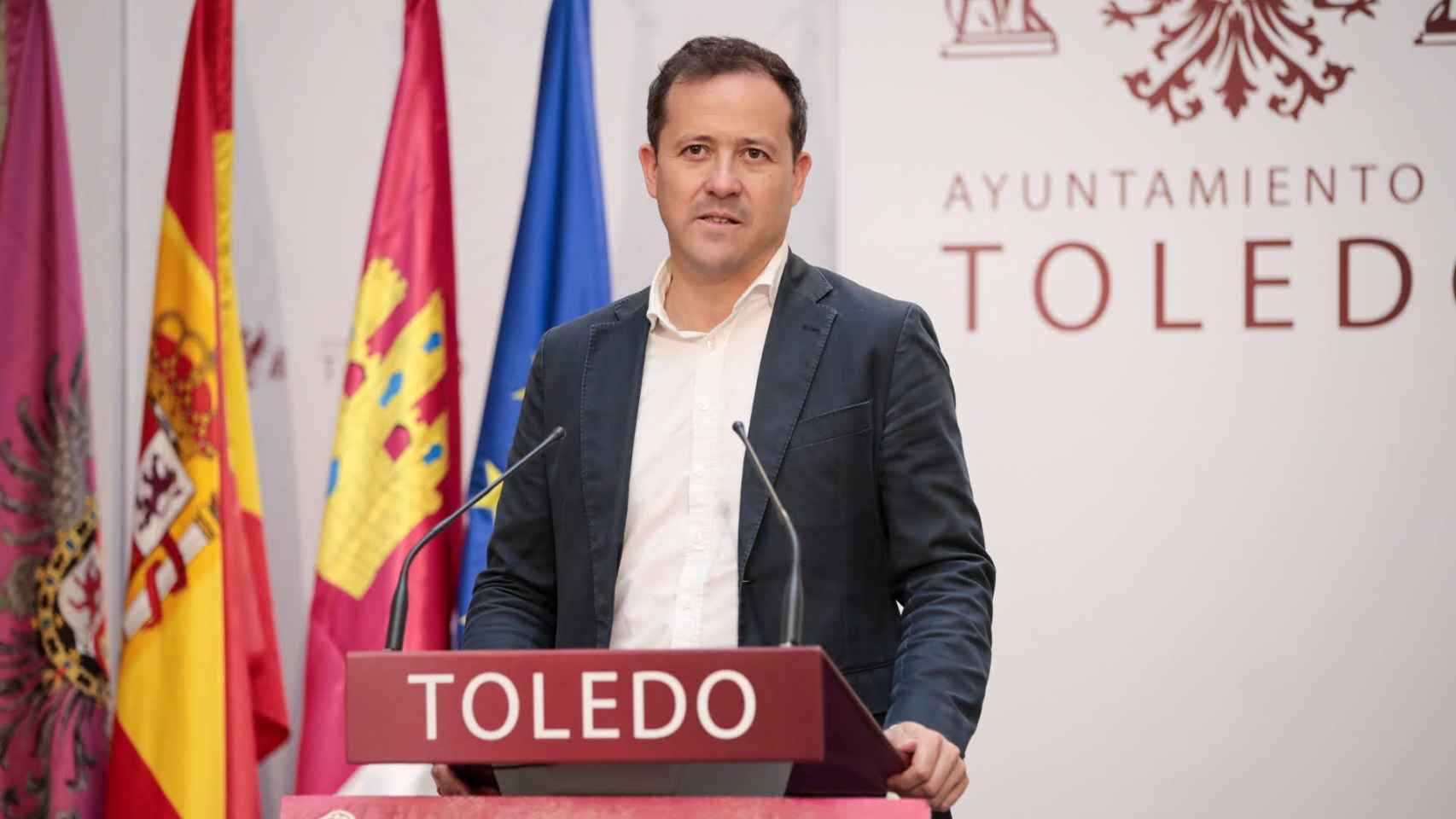 Carlos Velázquez, alcalde de Toledo, en una imagen reciente de Javier Longobardo