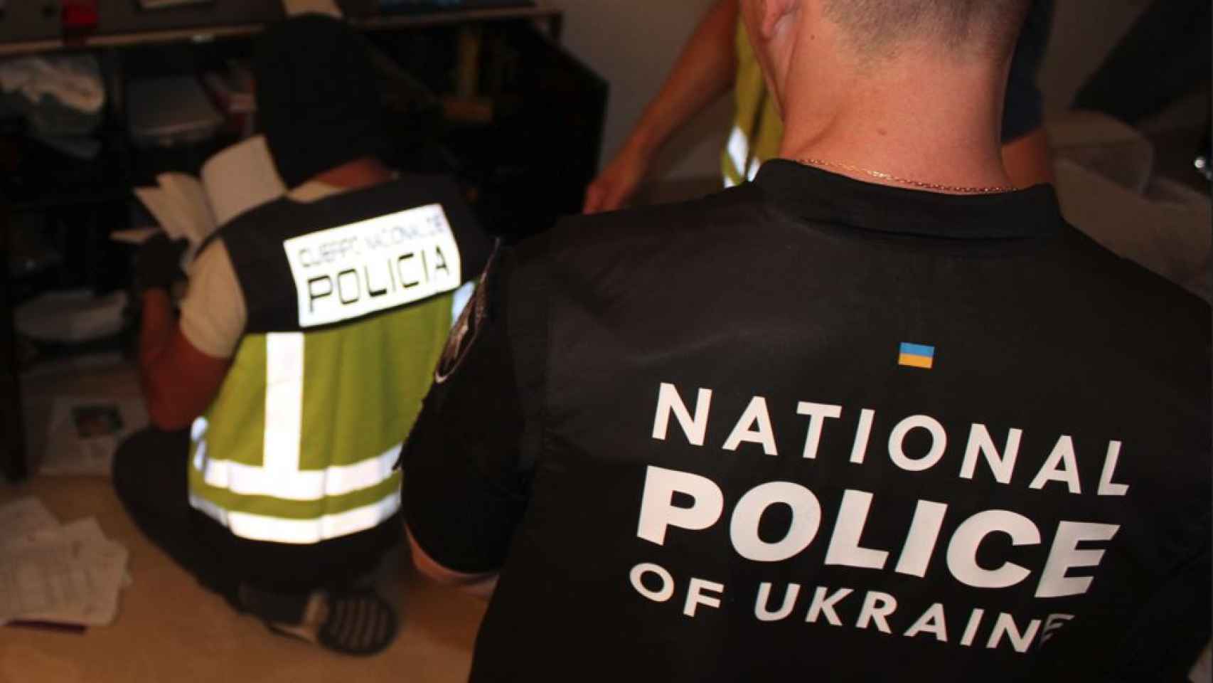 Una de las entradas y registros realizados por la Policía Nacional en la operación CarWar.