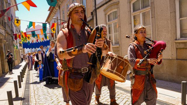 Desfile de una Feria Medieval.