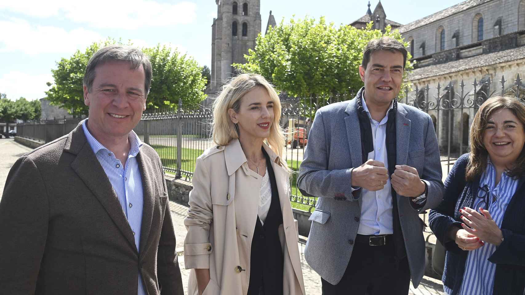 La portavoz adjunta del PP en el Congreso de los Diputados, Cayetana Álvarez de Toledo, visita Burgos