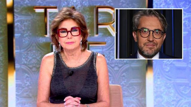 Ana Rosa Quintana le desea una pronta recuperación a Máximo Huerta tras su repentina hospitalización