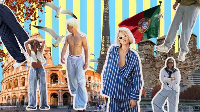 Los pantalones de raya efecto pijama es la prenda unisex favorita para este verano por su comodidad y frescura.