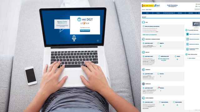 Recreación del hackeo sufrido por la DGT.