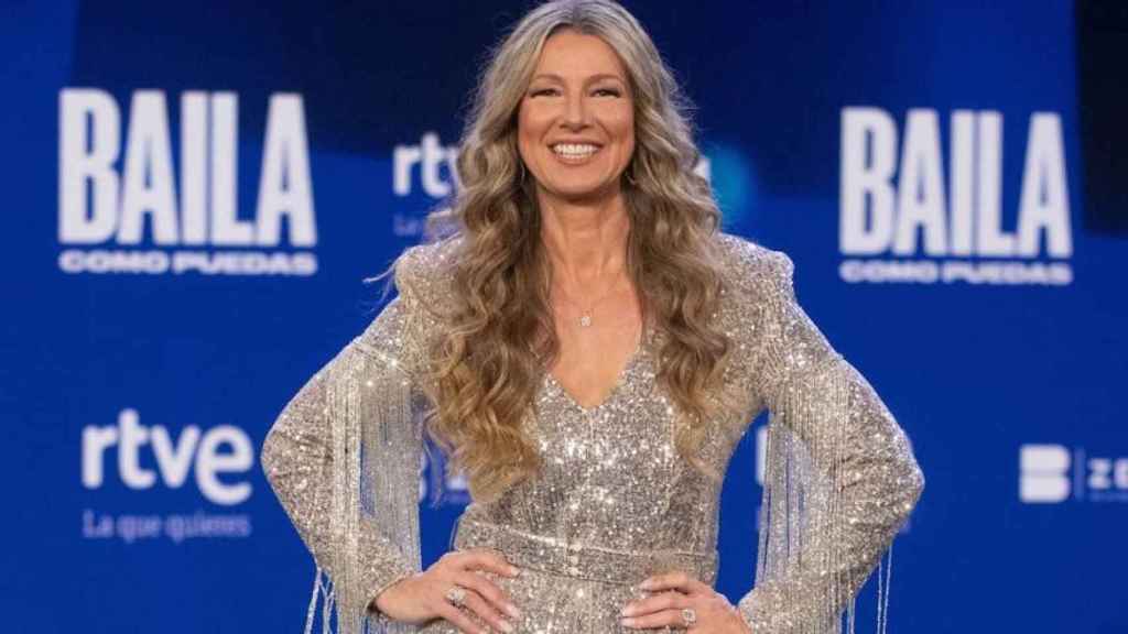 Anne Igartiburu en la presentación de Bailando como puedas