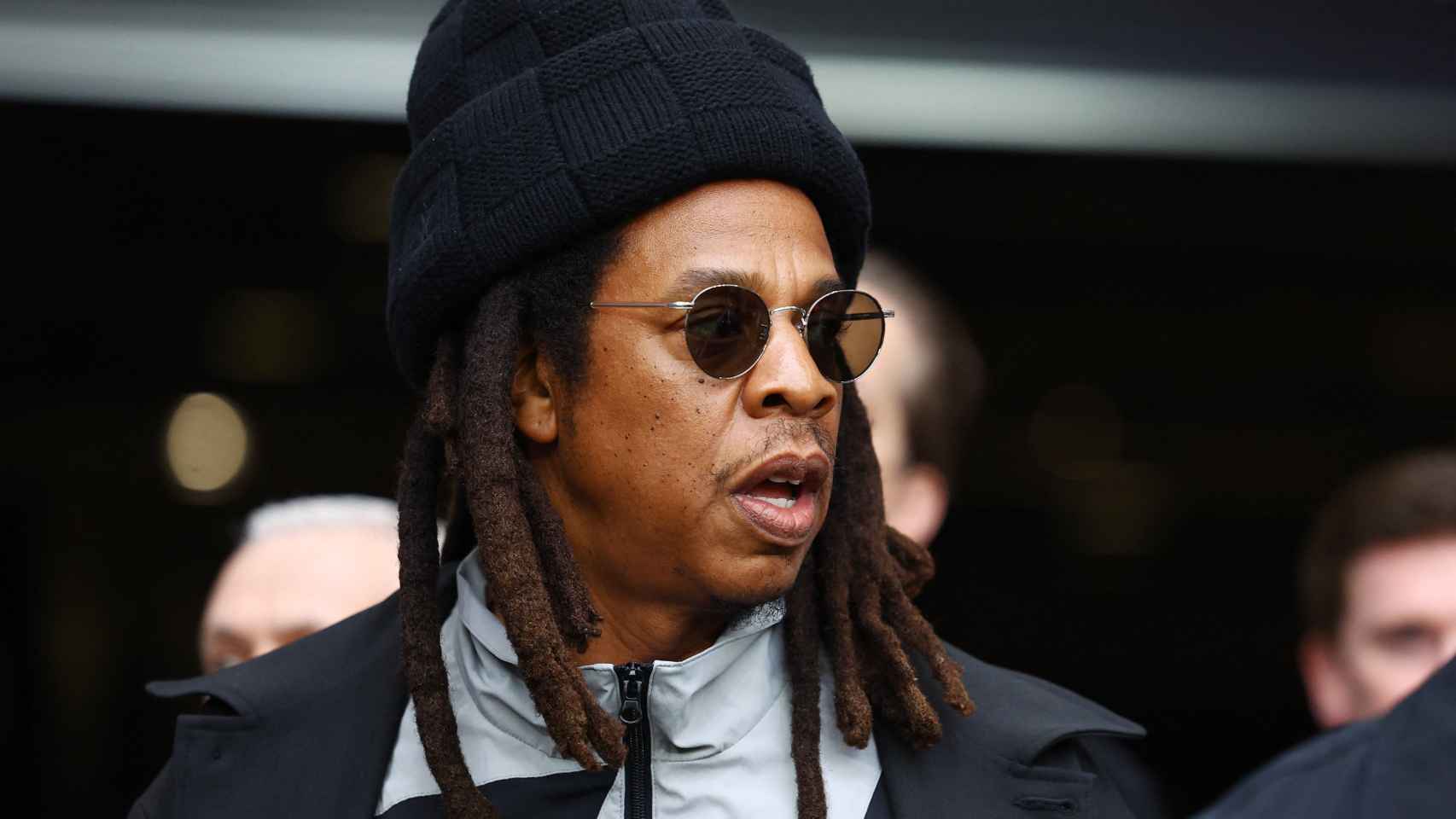 El rapero Jay-Z, en la final de la Champions League en Wembley