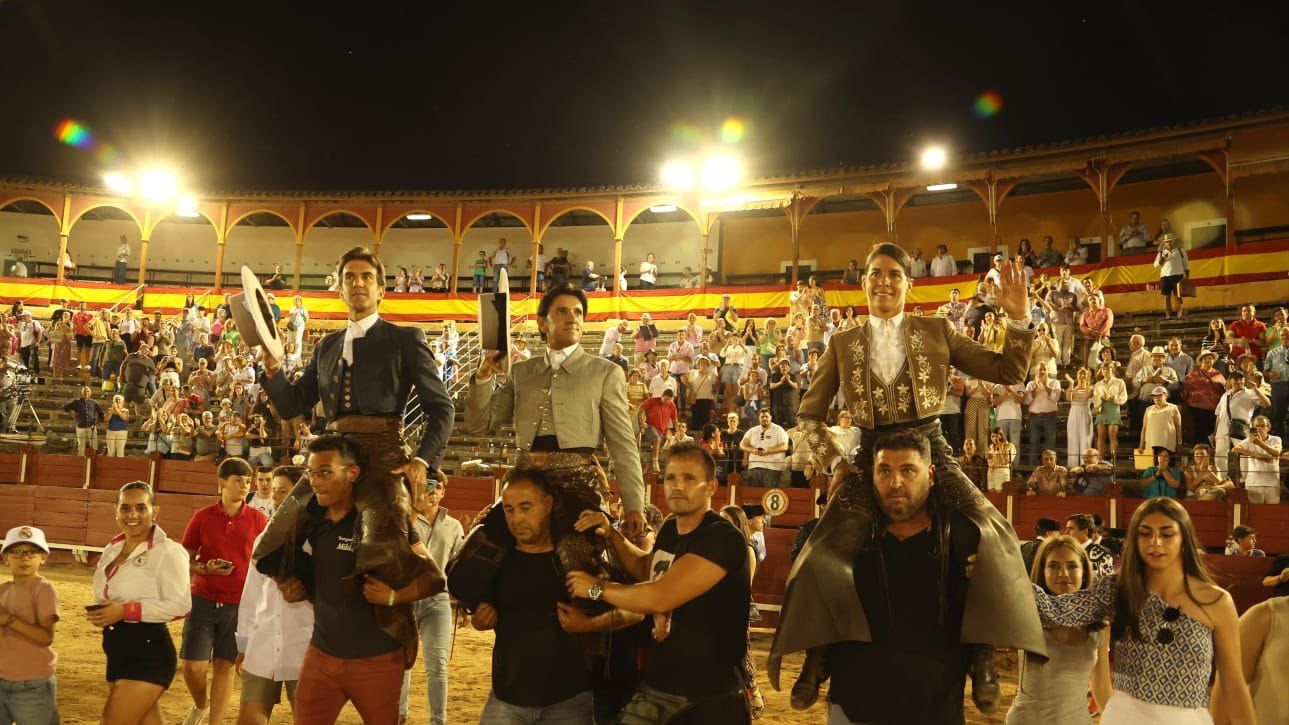 Imágenes del día: triple éxito en la corrida de rejoneadores del Corpus Christi de Toledo
