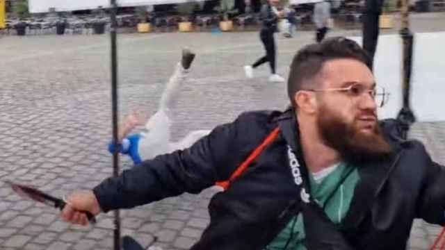 Imagen del atacante afgano de Mannheim, en Alemania.