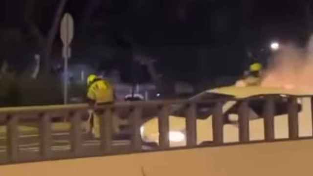 Una captura del víeo que ha trascendido en redes.