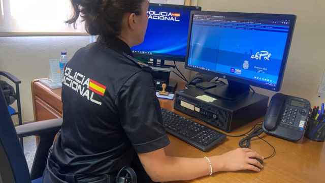 Agente de la Policía Nacional, en una imagen de archivo.