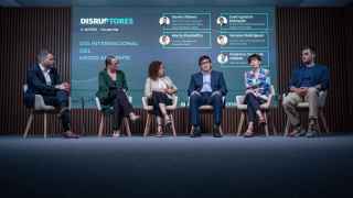 Xavier Ribera (Basf), Marta Piedrafita (Osapiens Iberia), Noelia Hernández (DISRUPTORES), José Ignacio Marqués (Integra Tecnología), Vanesa Rodríguez (Pacto Mundial de Naciones Unidas España) y Federico Sainz de Robles (Sepiia).