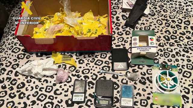 Objetos intervenidos en la operación.