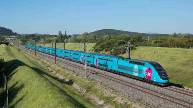 Imagen de archivo de un tren de Ouigo.