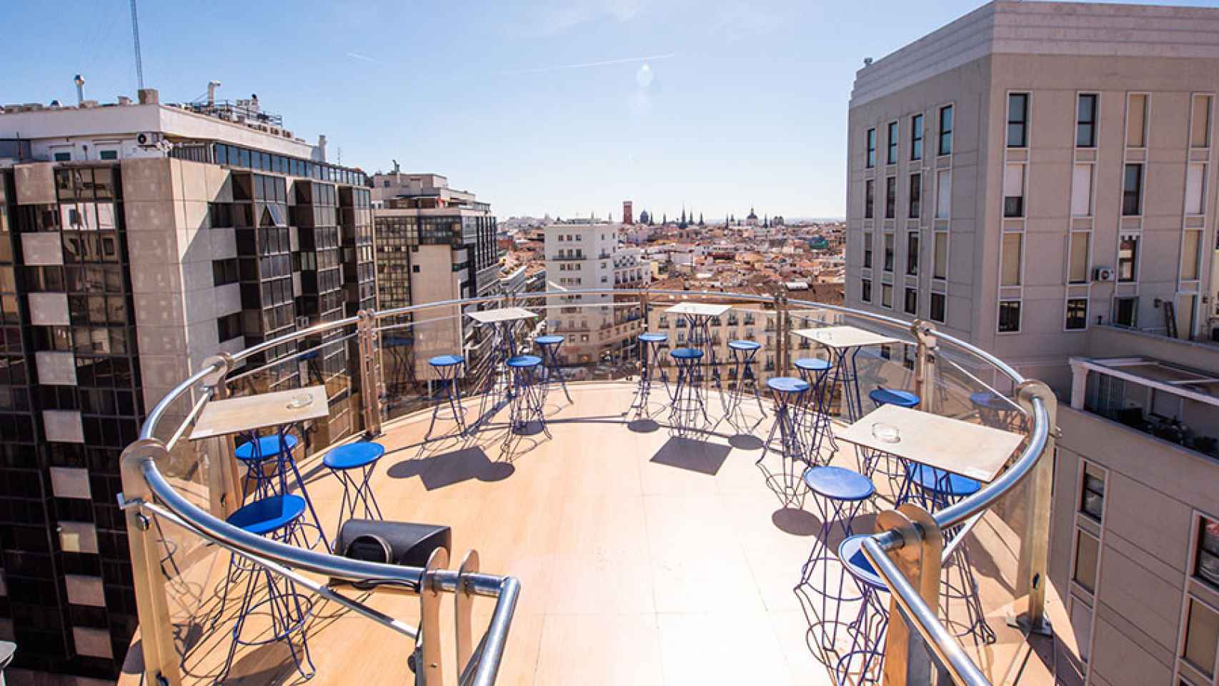 Mirador de la zona superior de La Terraza de Santo Domingo.