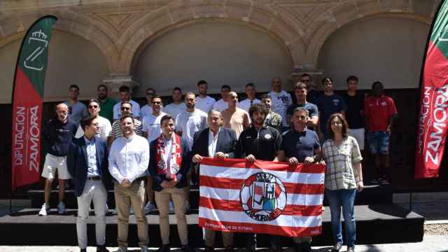 La Diputación de Zamora recibe al Zamora CF