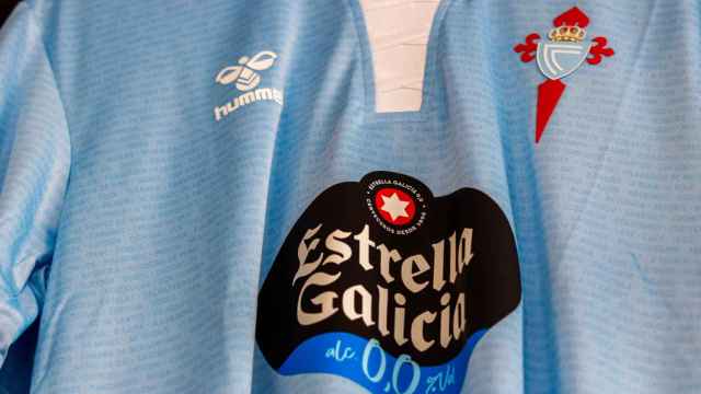 Detalle de la nueva camiseta del Celta.