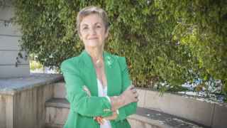 marian Cano, tras celebrar un acto de campaña en Alicante.