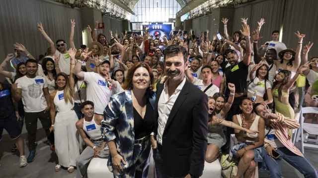 Miguel Martín, director de Zeppelin, y Teresa Colomina, directora de casting de 'GH'