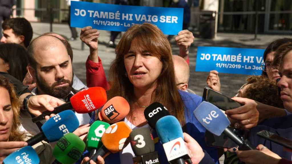 La presidenta de Junts, Laura Borràs.